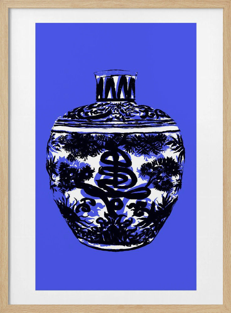 Blaue Weidenträume 1 | Poster