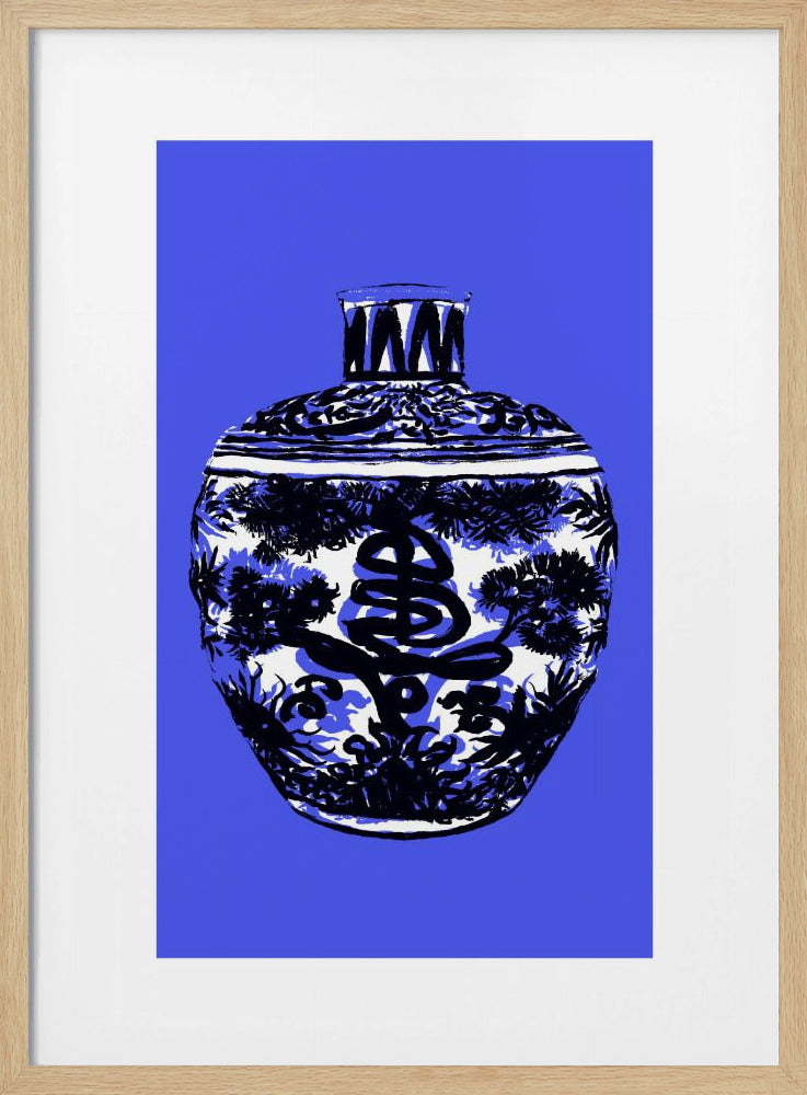 Blaue Weidenträume 1 | Poster