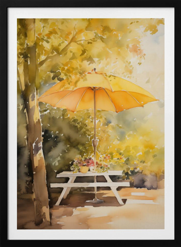 Sommer im Hintergarten | Poster