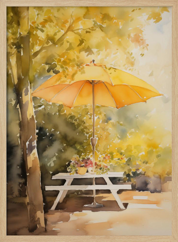 Sommer im Hintergarten | Poster