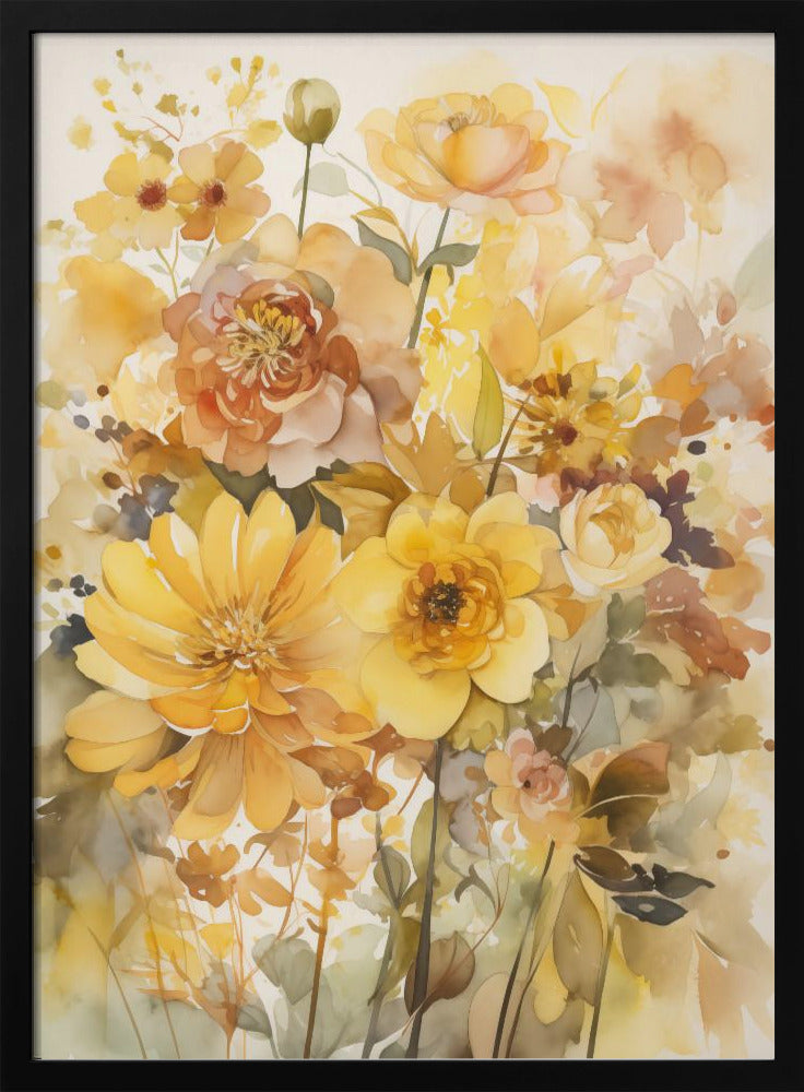 Summer Flowers No 1 | Poster