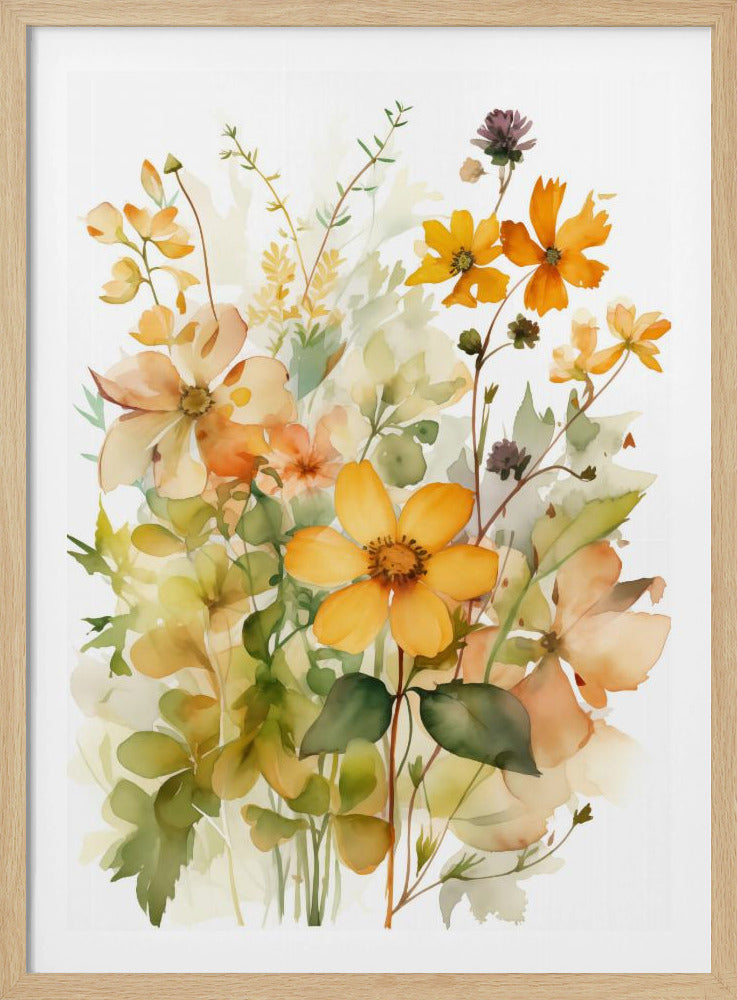 Sommerblumen Nr. 4 | Poster