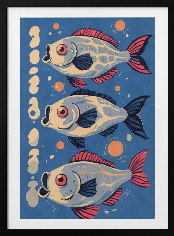 Kosmischer Koi-Tanz | Poster