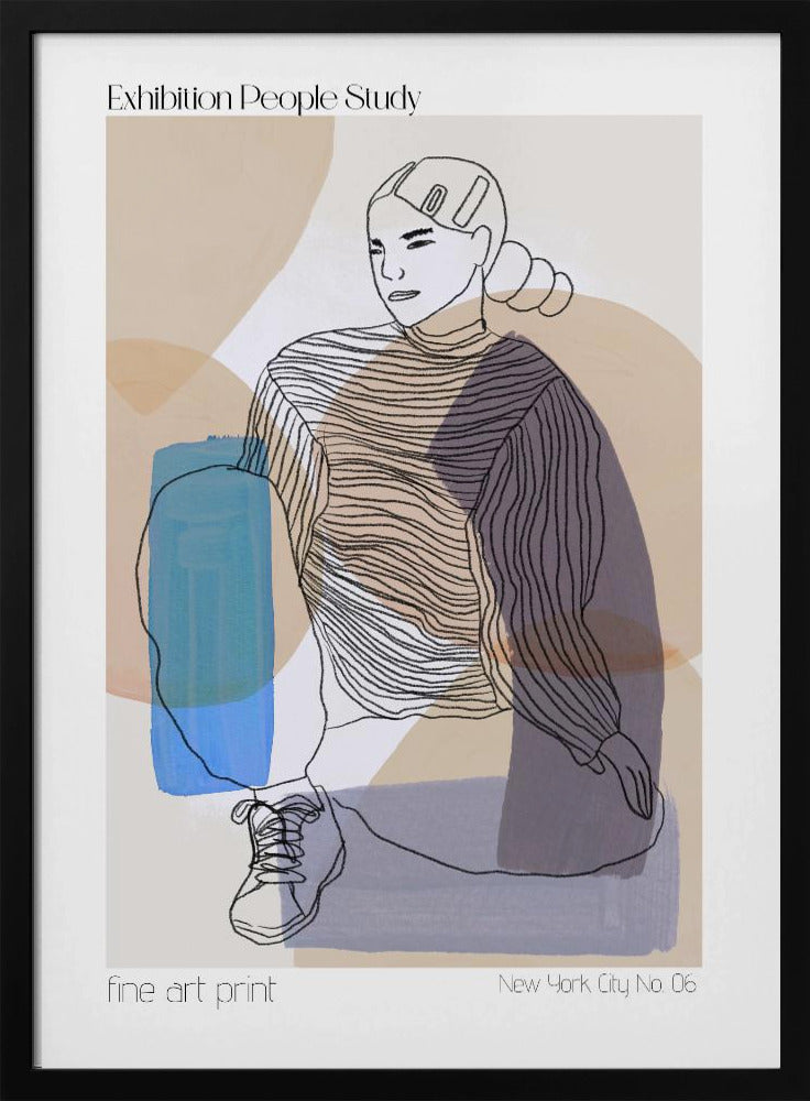 Abstrakte Eleganz | Poster