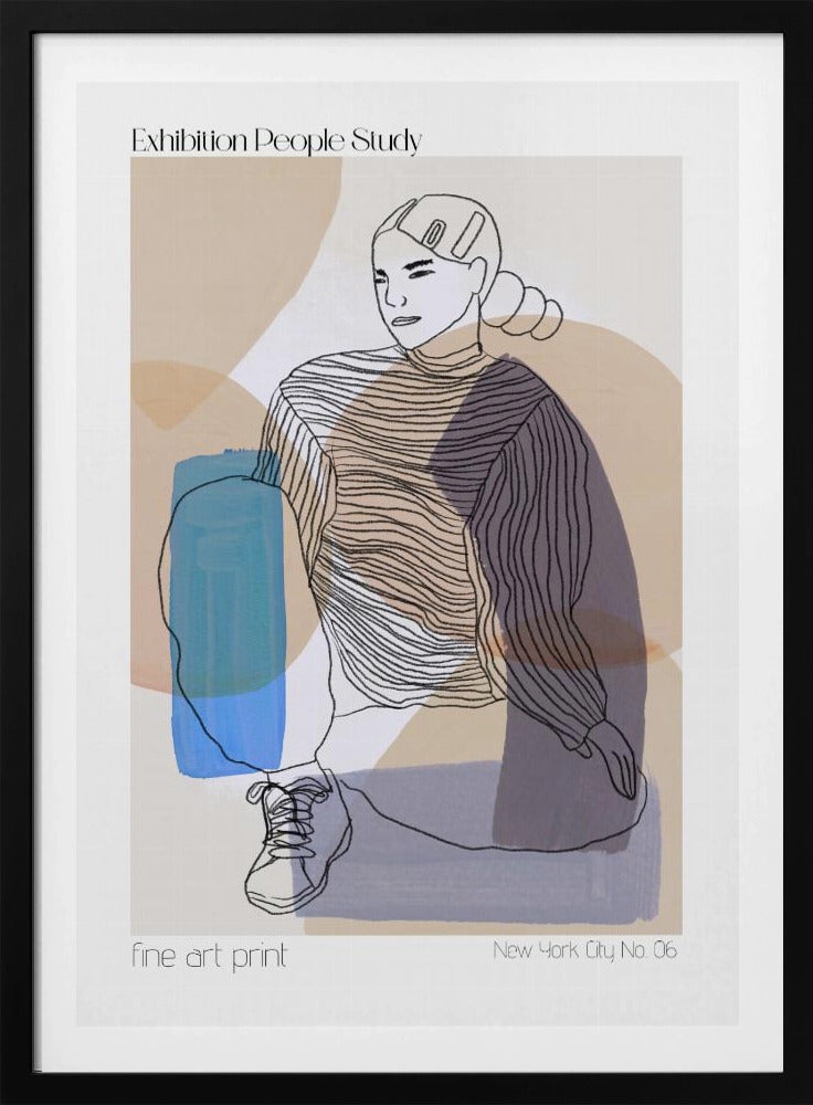 Abstrakte Eleganz | Poster