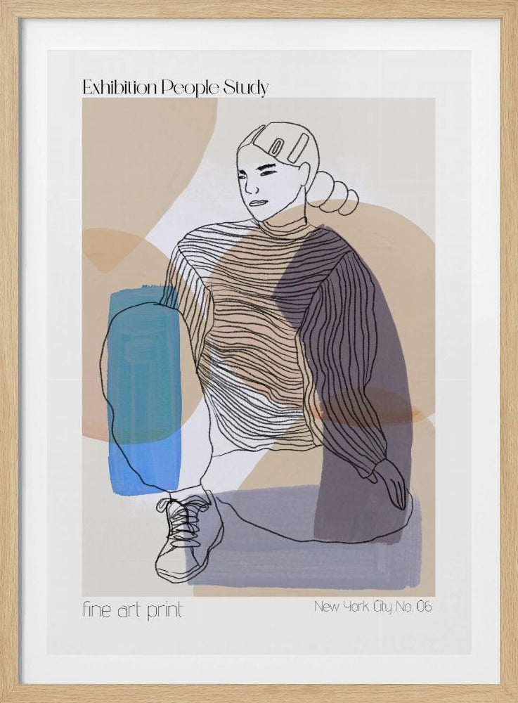 Abstrakte Eleganz | Poster