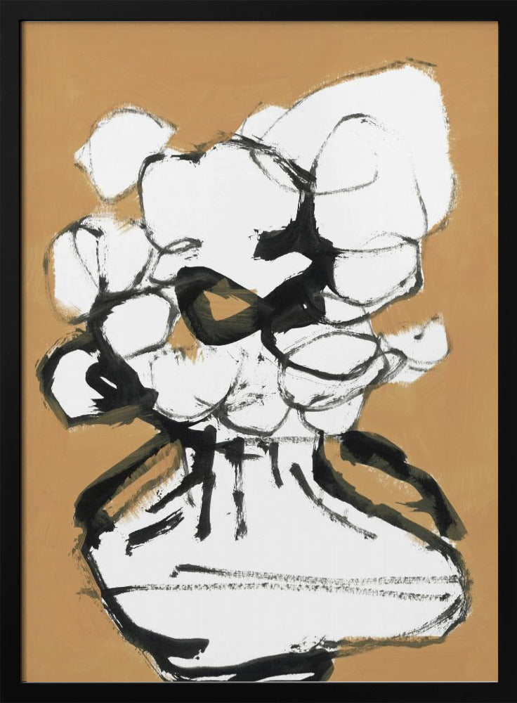 Die Linie des Überflusses: Obst-Blumen-Schale 6 | Poster