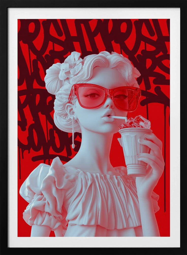 Cherry Sips | Poster