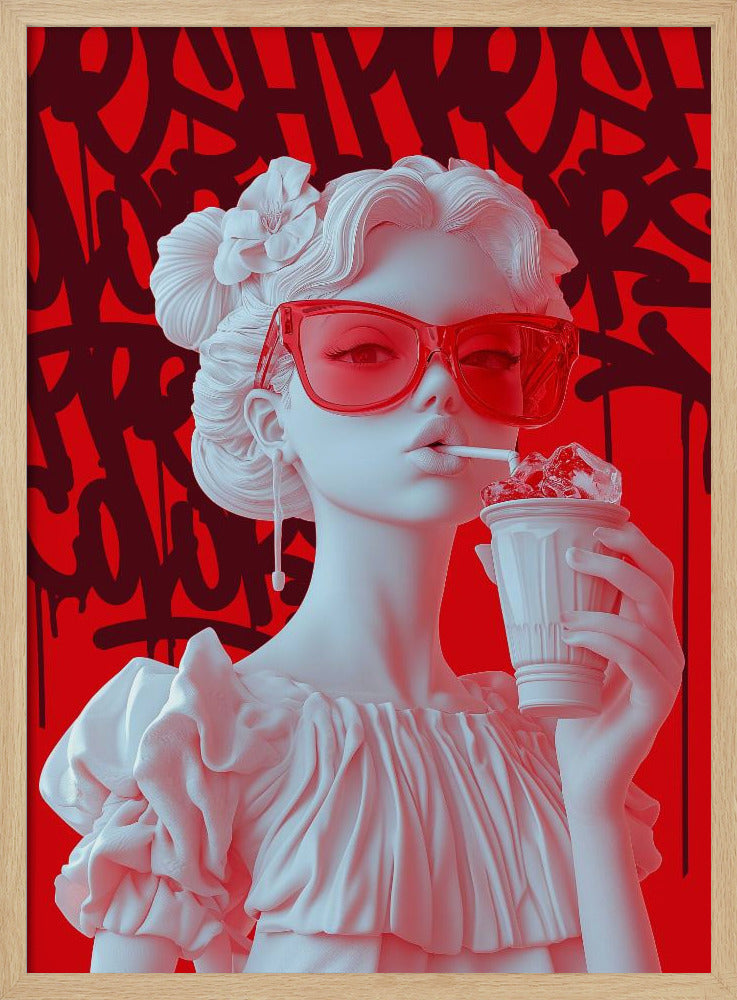 Cherry Sips | Poster