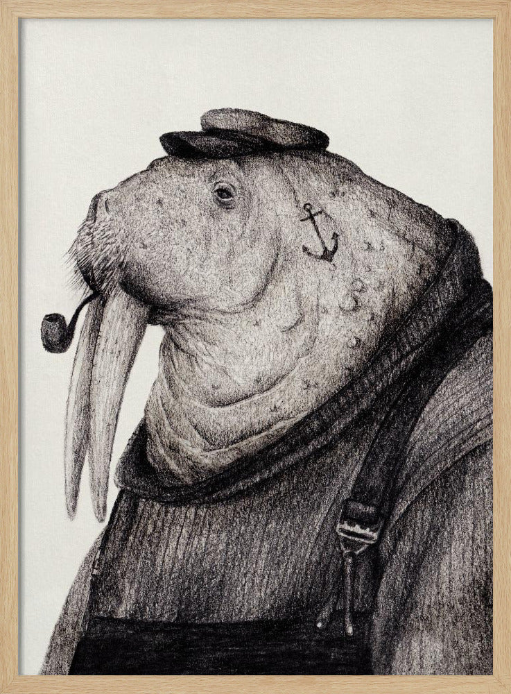 Sea Captain's Wisdom | Poster