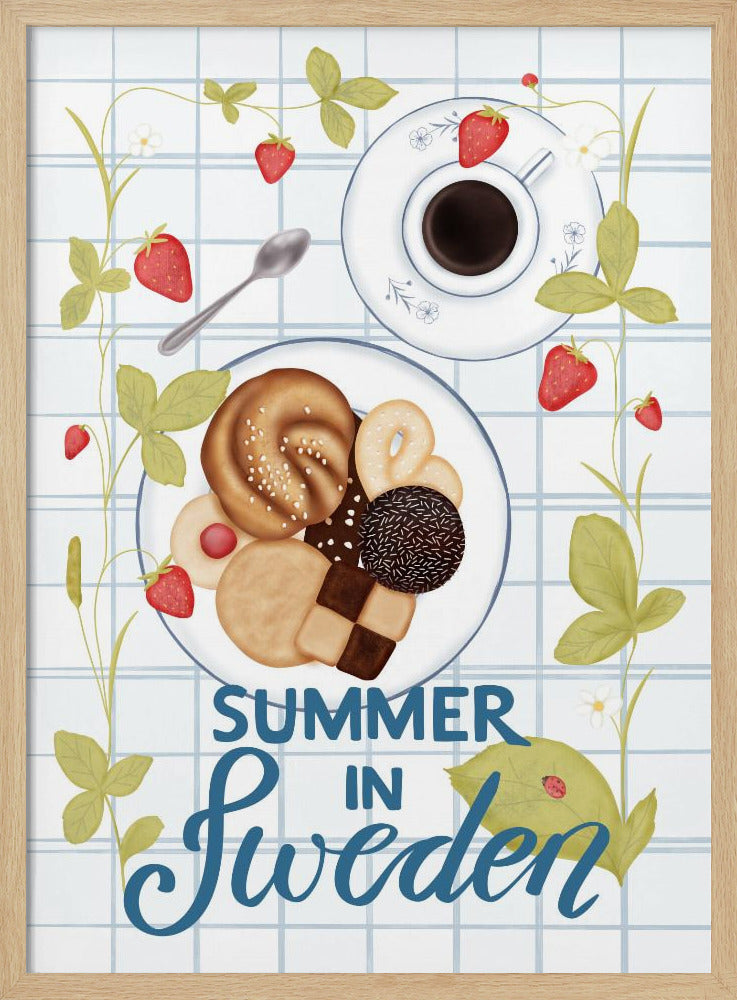 Sommer in Schweden | Poster