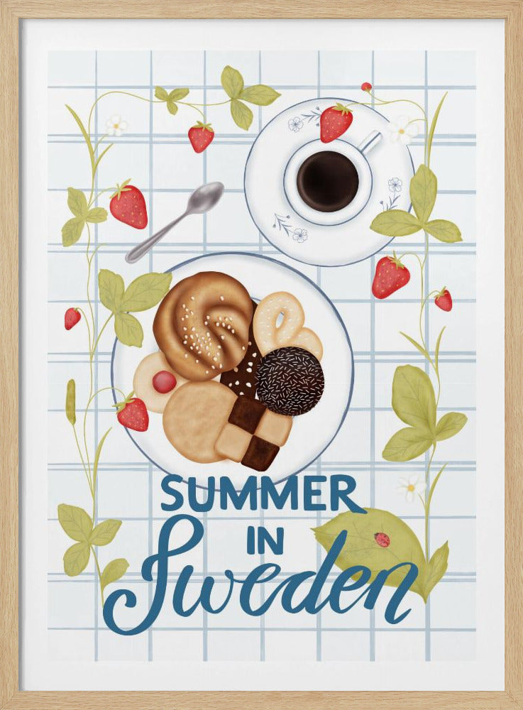 Sommer in Schweden | Poster