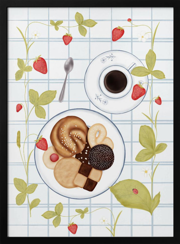Fika in Schweden | Poster