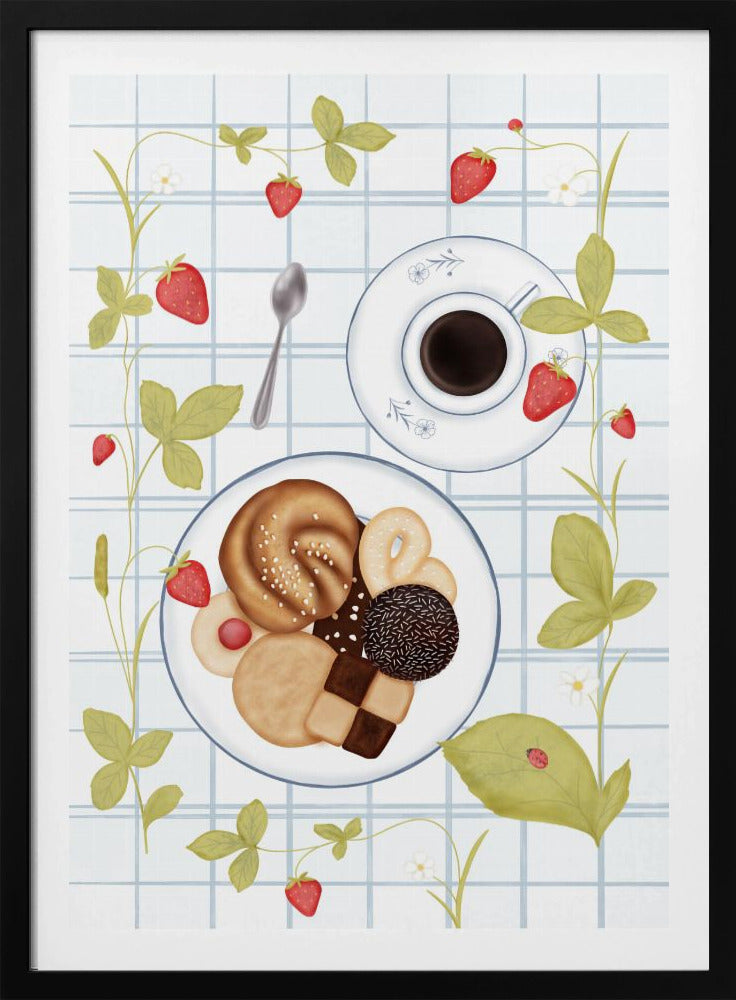 Fika in Schweden | Poster
