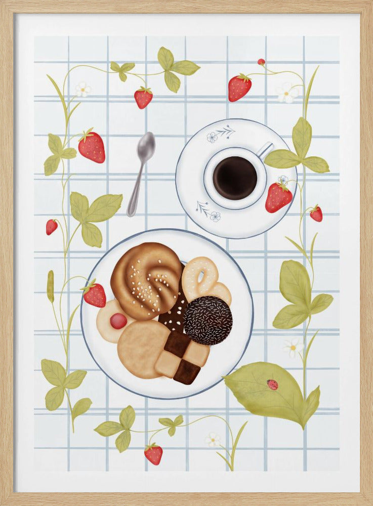 Fika in Schweden | Poster