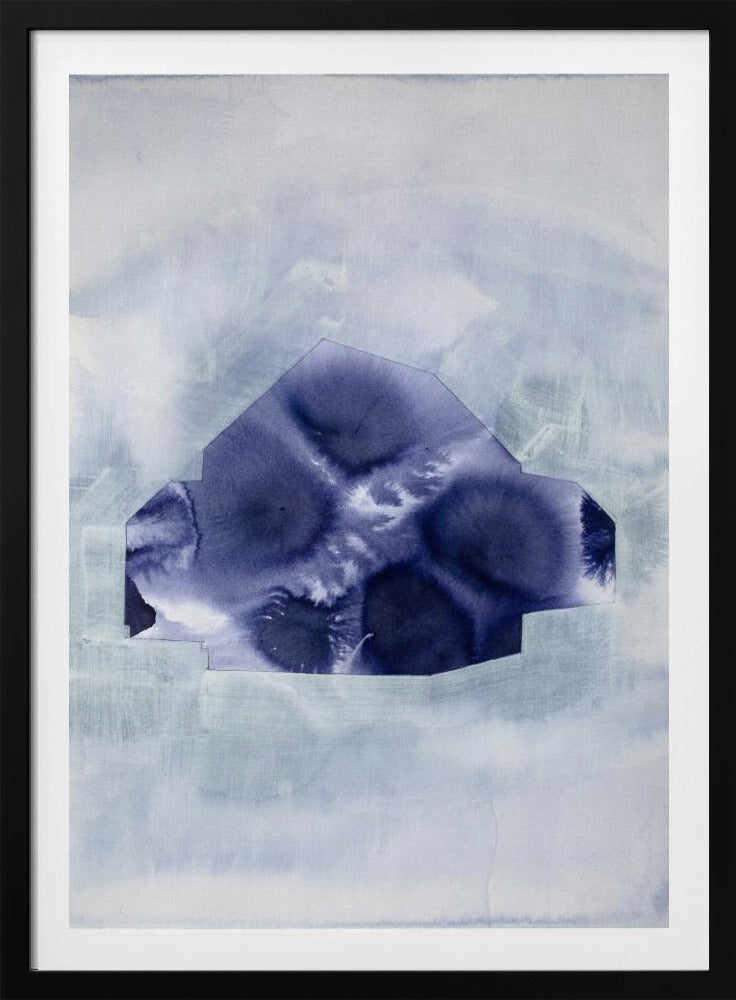 Rätselhafter Indigo-Hafen | Poster