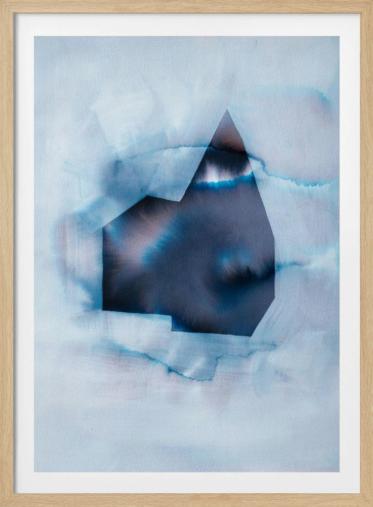 Geometrische Form mit Farbverlauf | Poster