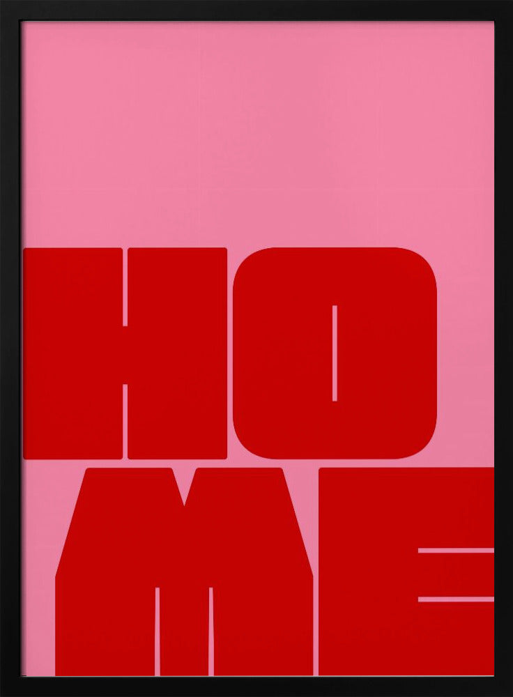 Bold Letters Cozy Feel | Poster