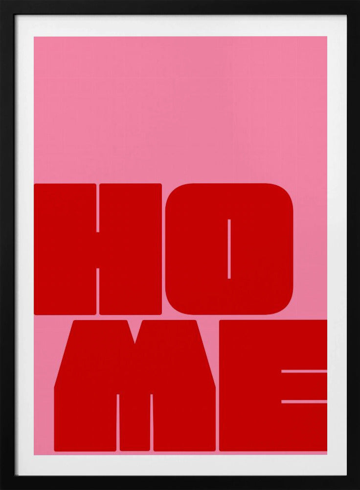 Bold Letters Cozy Feel | Poster