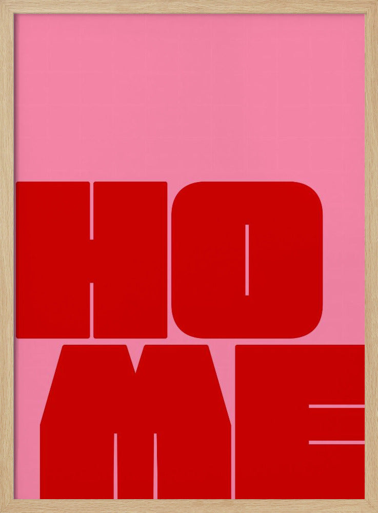 Bold Letters Cozy Feel | Poster