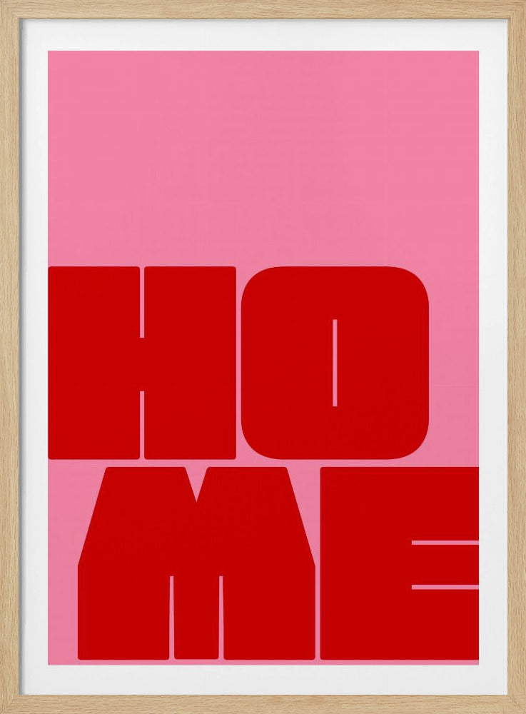 Bold Letters Cozy Feel | Poster