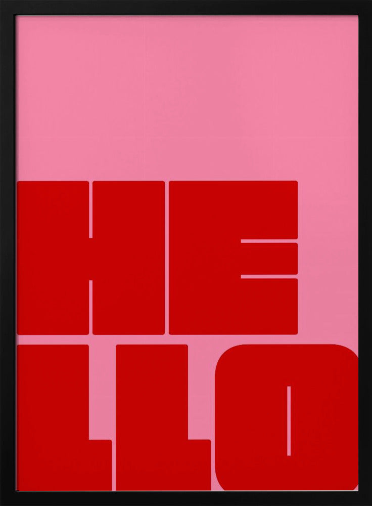Mutige Begrüßung Glückseligkeit | Poster