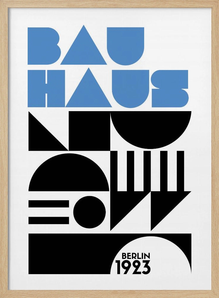 Bauhaus Geometry | Poster