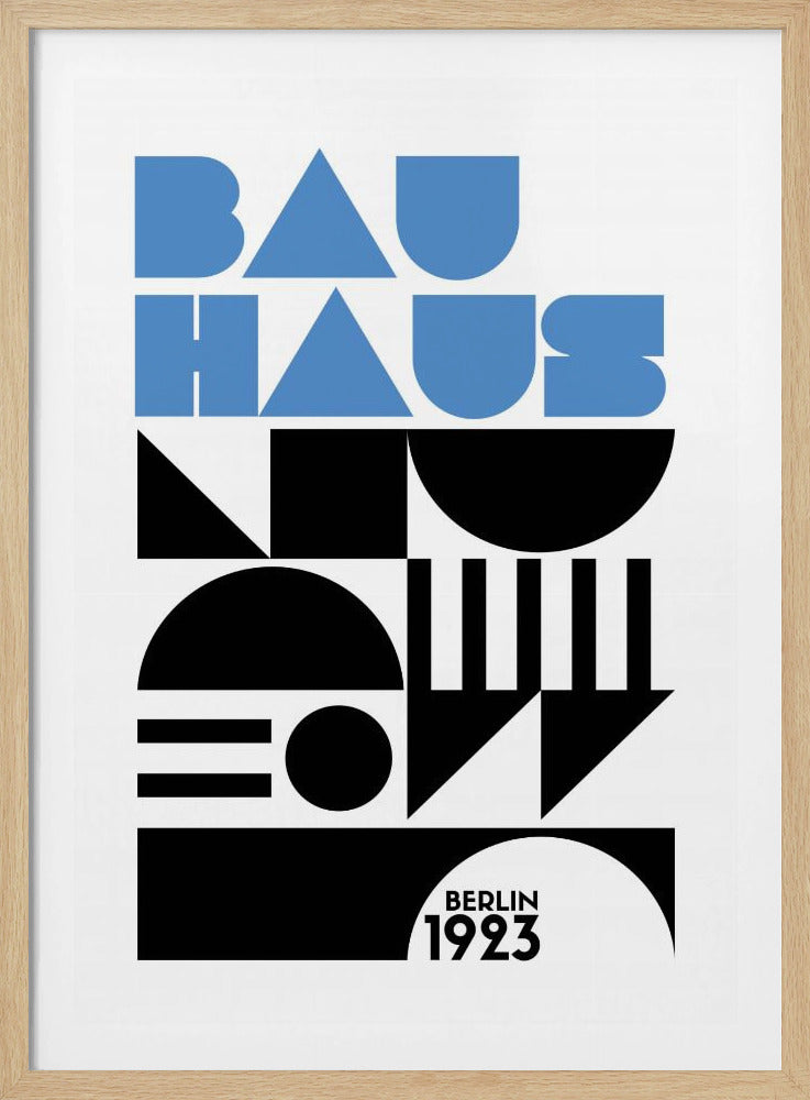 Bauhaus Geometry | Poster