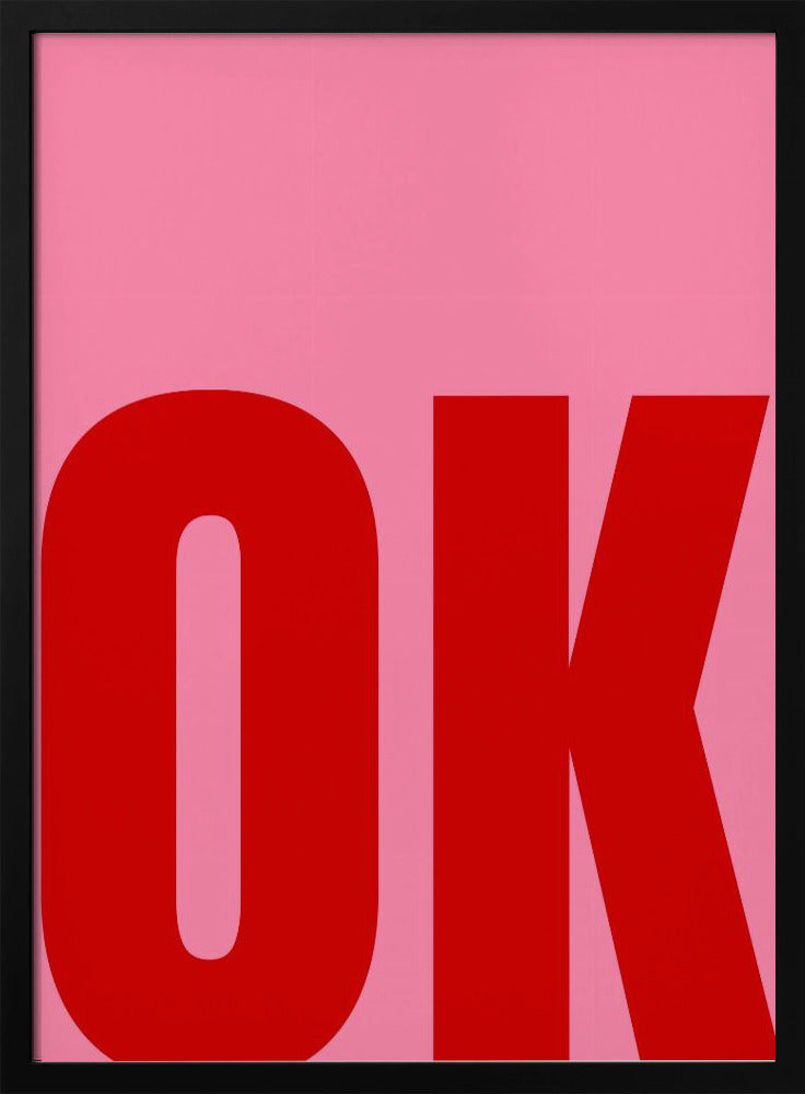 Fettgedruckter minimalistischer Text | Poster
