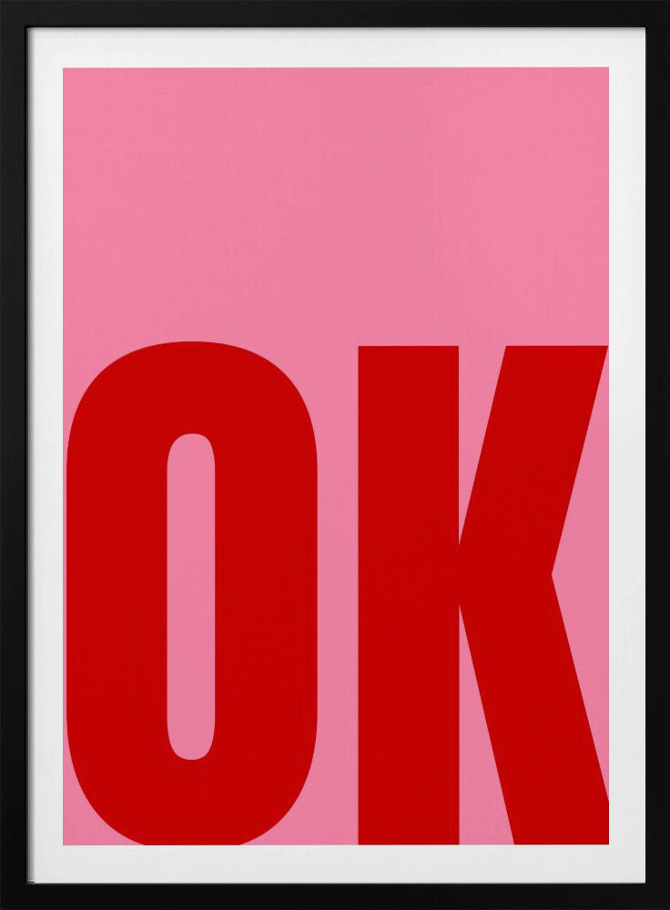 Fettgedruckter minimalistischer Text | Poster