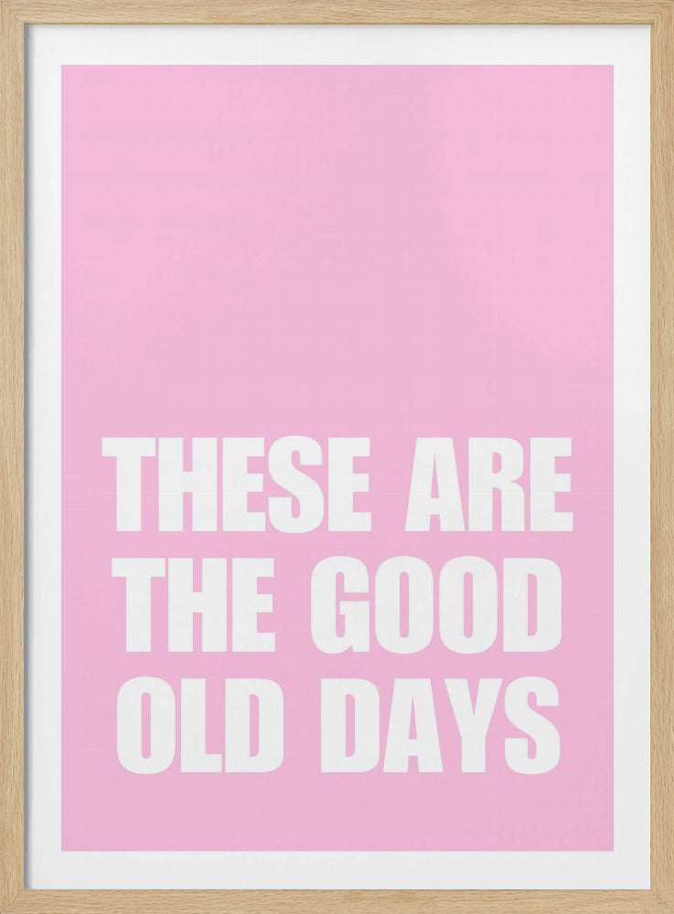 Gute alte Zeiten | Poster