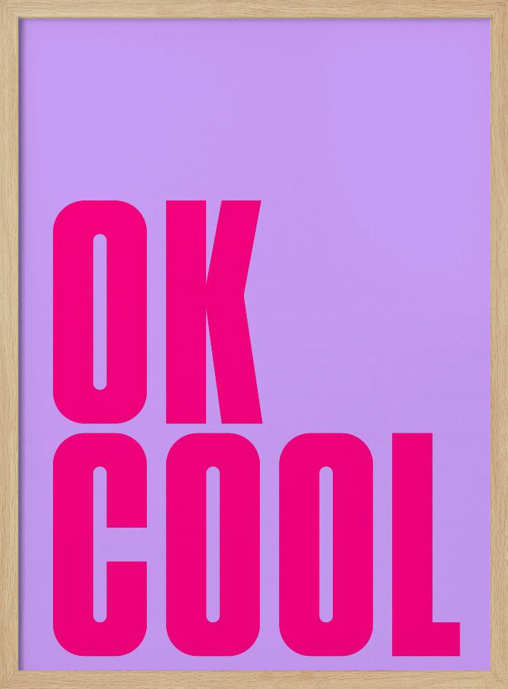 Bold Pink Statement | Poster