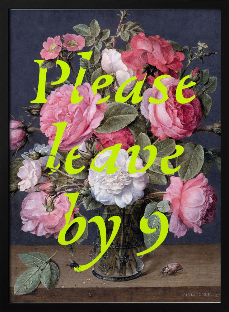 Florale Ausgangsanfrage | Poster