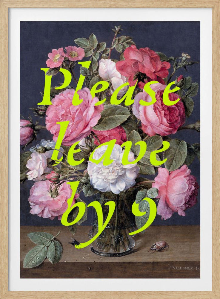 Florale Ausgangsanfrage | Poster
