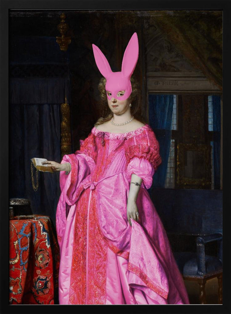 Rosa Maskerade Herzogin | Poster