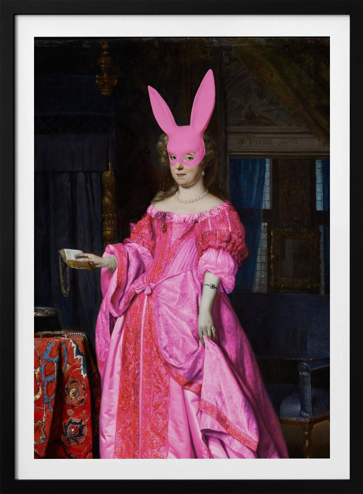 Rosa Maskerade Herzogin | Poster