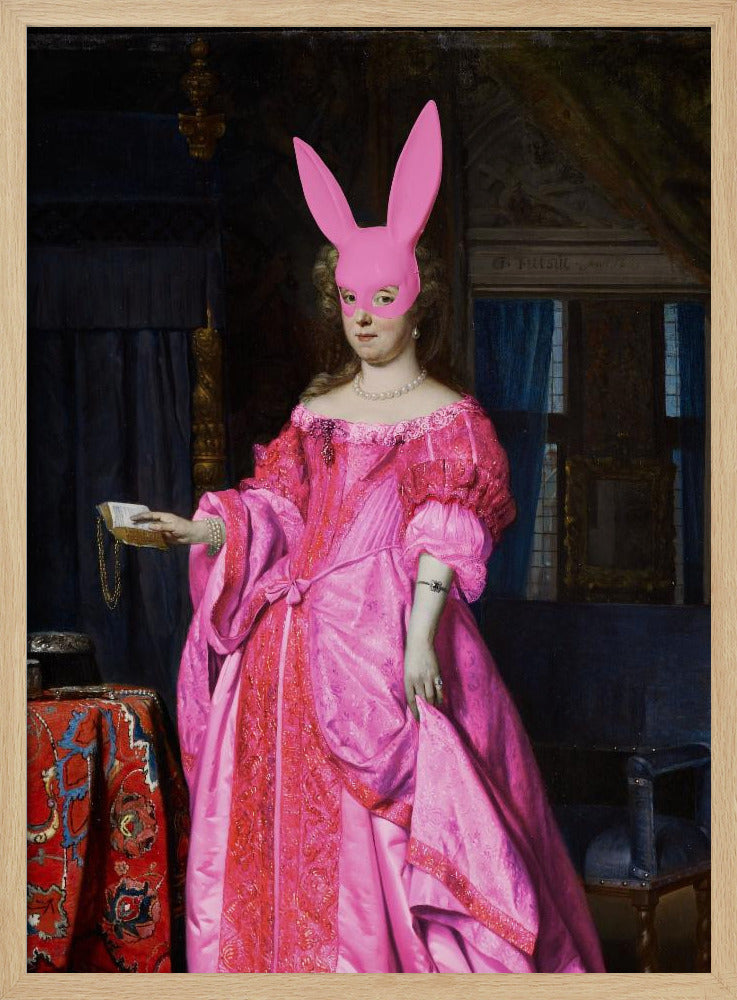 Rosa Maskerade Herzogin | Poster