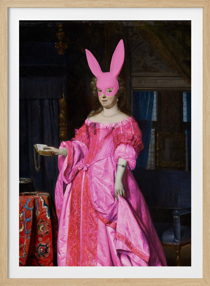 Rosa Maskerade Herzogin | Poster
