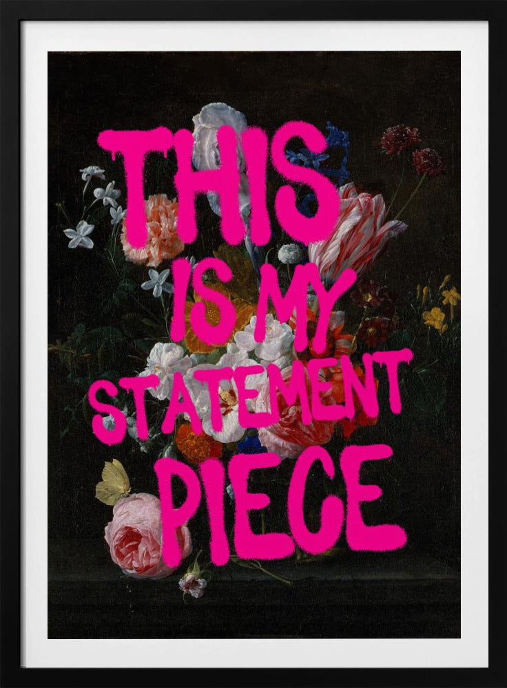 Kräftiges florales Statement | Poster