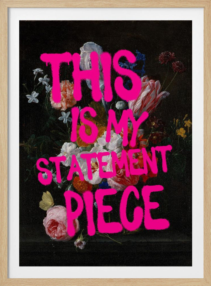Kräftiges florales Statement | Poster