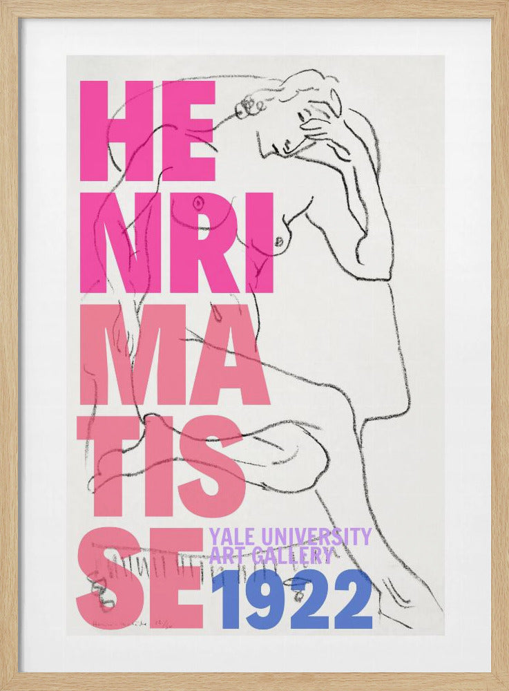 Elegante Linienskizze | Poster
