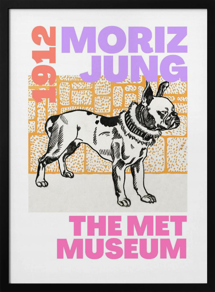 Skizze einer Bulldogge | Poster