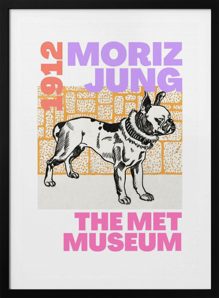 Skizze einer Bulldogge | Poster