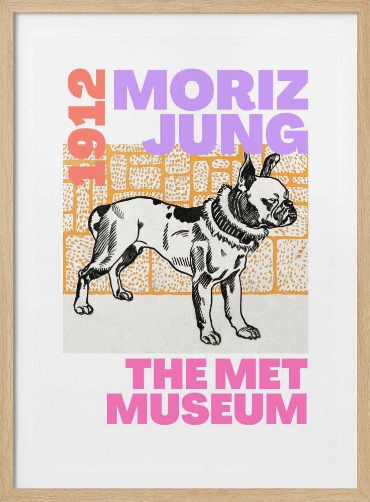Skizze einer Bulldogge | Poster