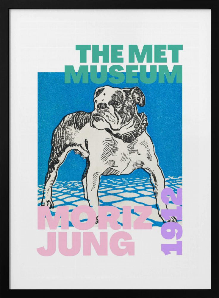Skizze einer Bulldogge | Poster