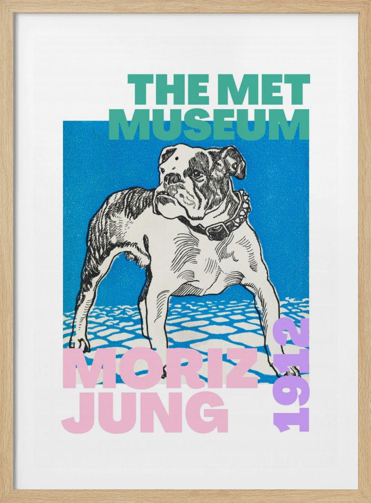 Skizze einer Bulldogge | Poster