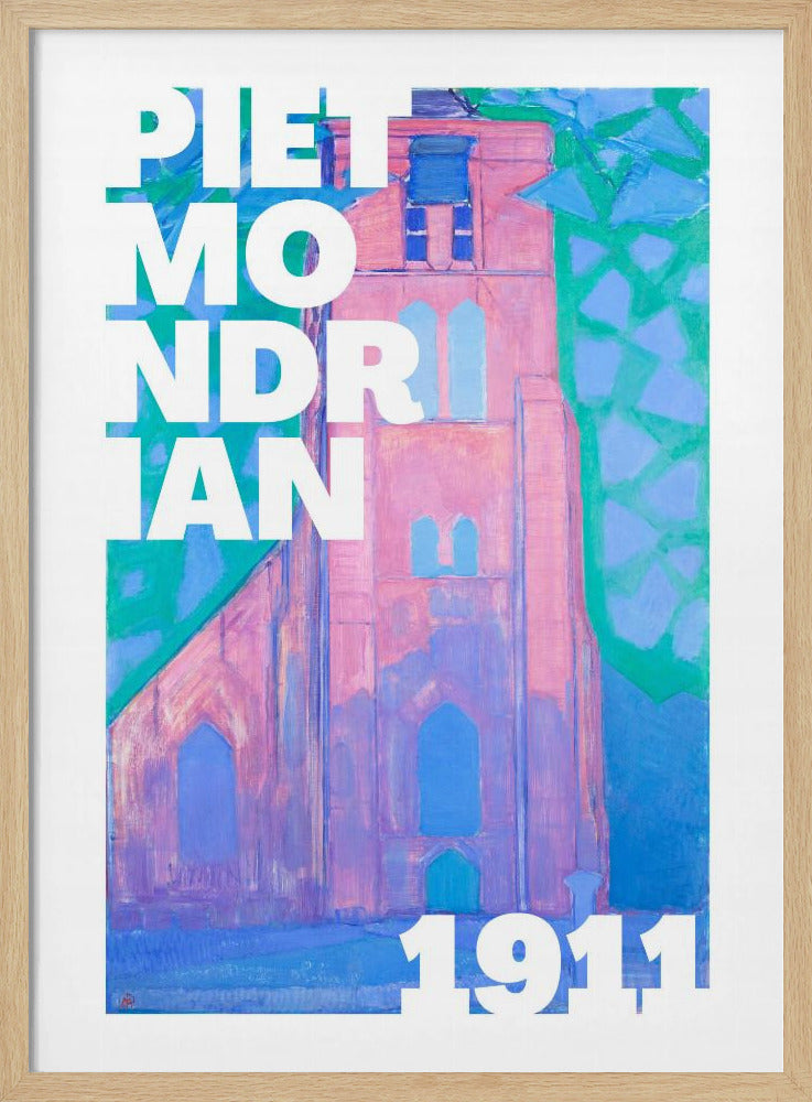 Vibrant Facade 1911 | Poster