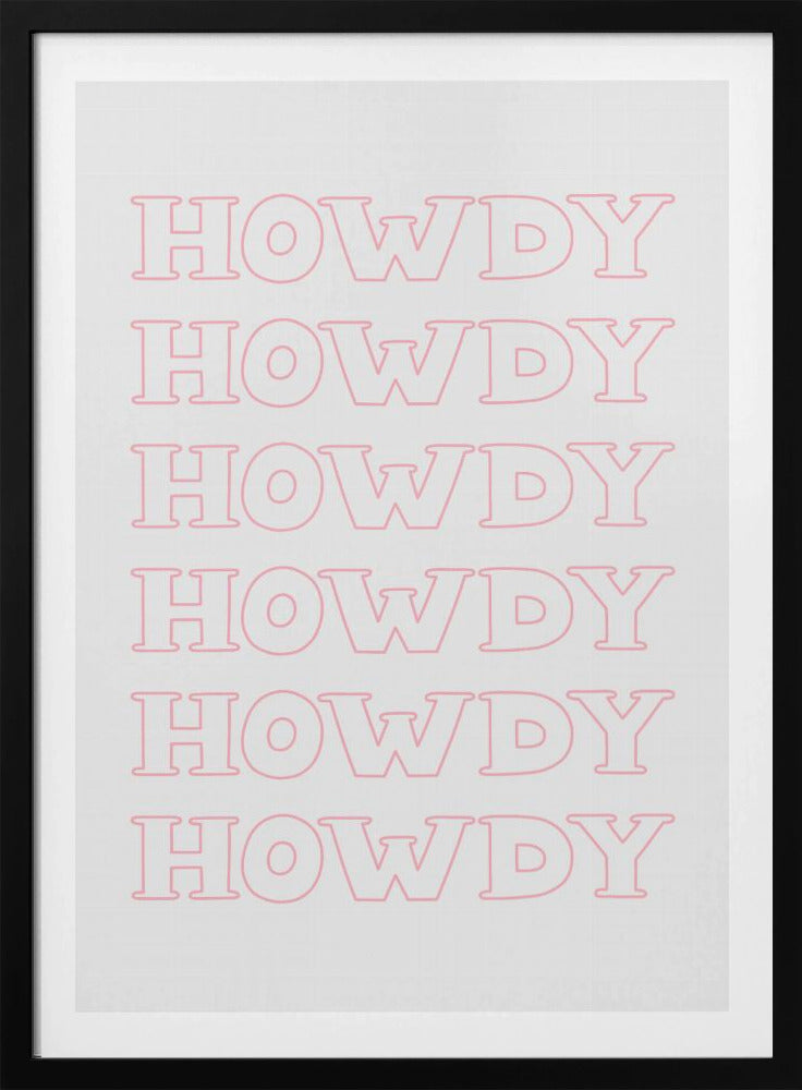 Pink Howdy | Poster