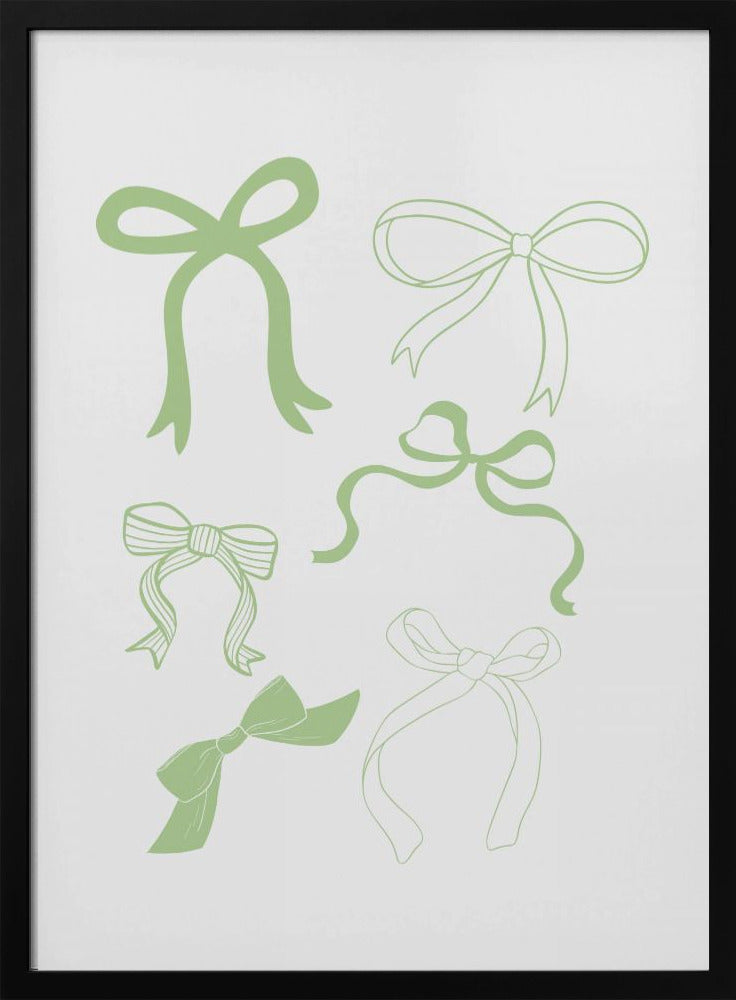 Elegant Bows Collection | Poster