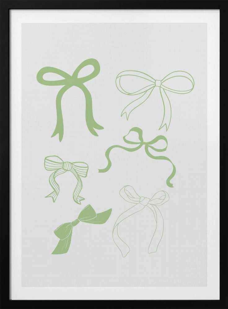 Elegant Bows Collection | Poster